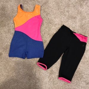 Danskin Freestyle Unitard and Dri-More Pants